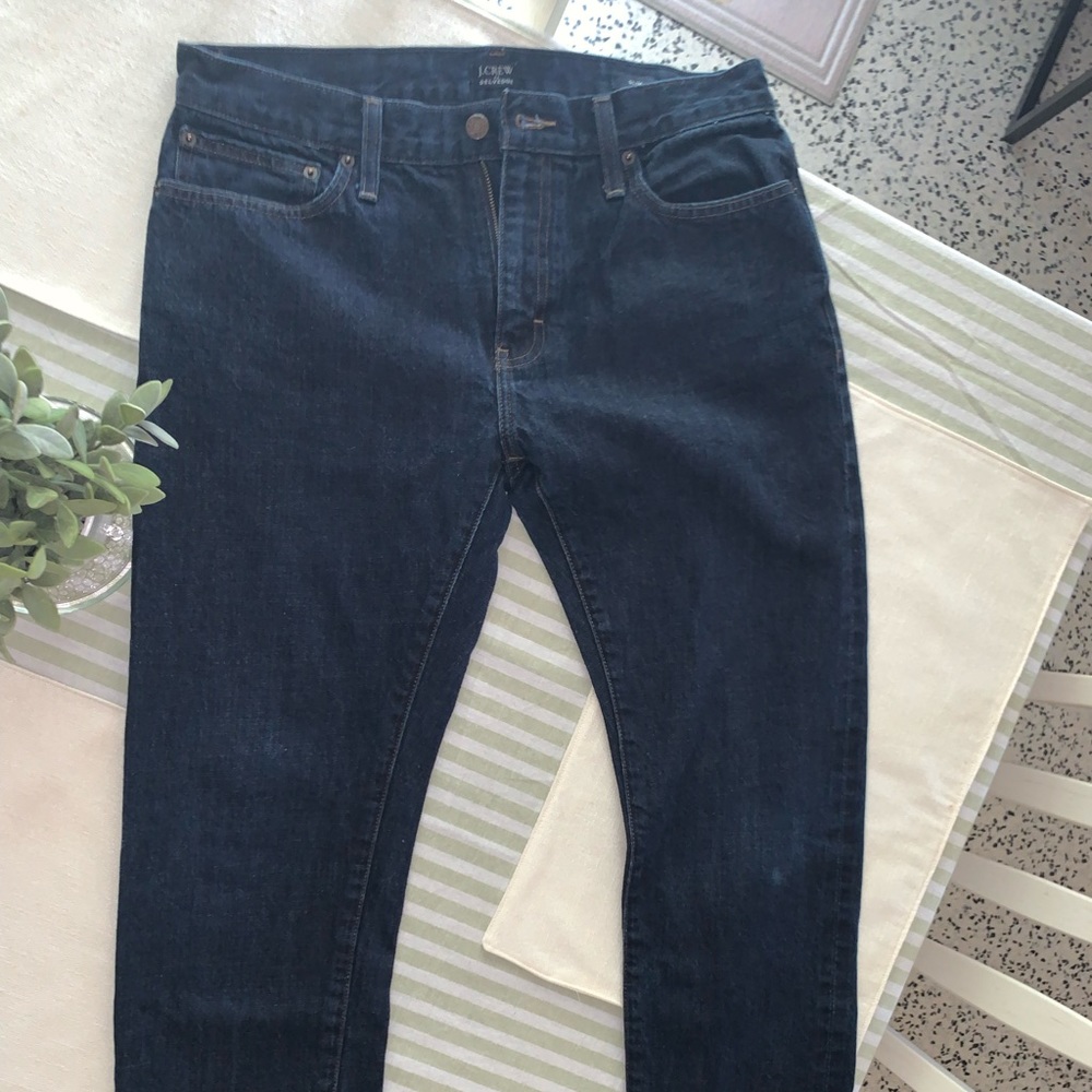 J. CREW blue jeans for men